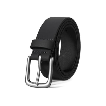 Men's Genuine Leather Casual Every Day Jeans Belts, Handmade Men Leather Belt
